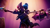 Jinx bereit für Action mit Hexolution-Kanone in League of Legends