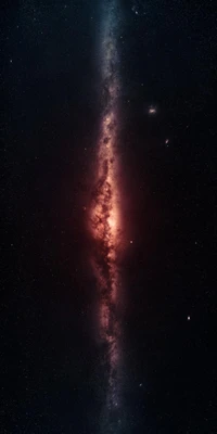 Stunning View of the Milky Way Amidst the Cosmic Darkness