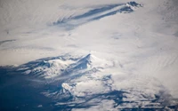 volcans de kamtchatka, volcan, terre, nuage, atmosphère