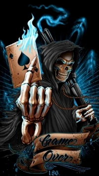 Game Over: The Dark Reaper's Final Hand