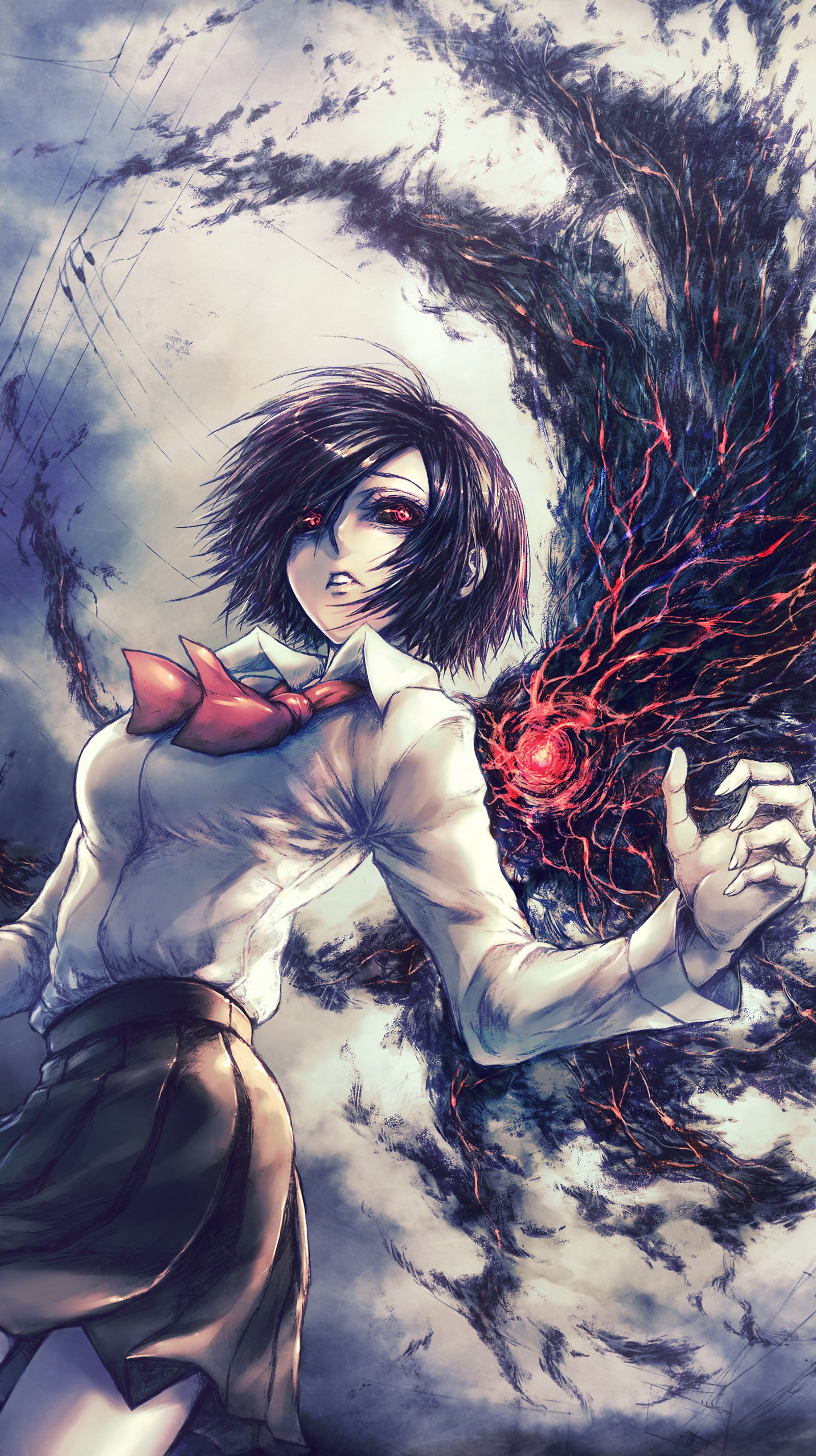 tokyo ghoul, touka wallpaper