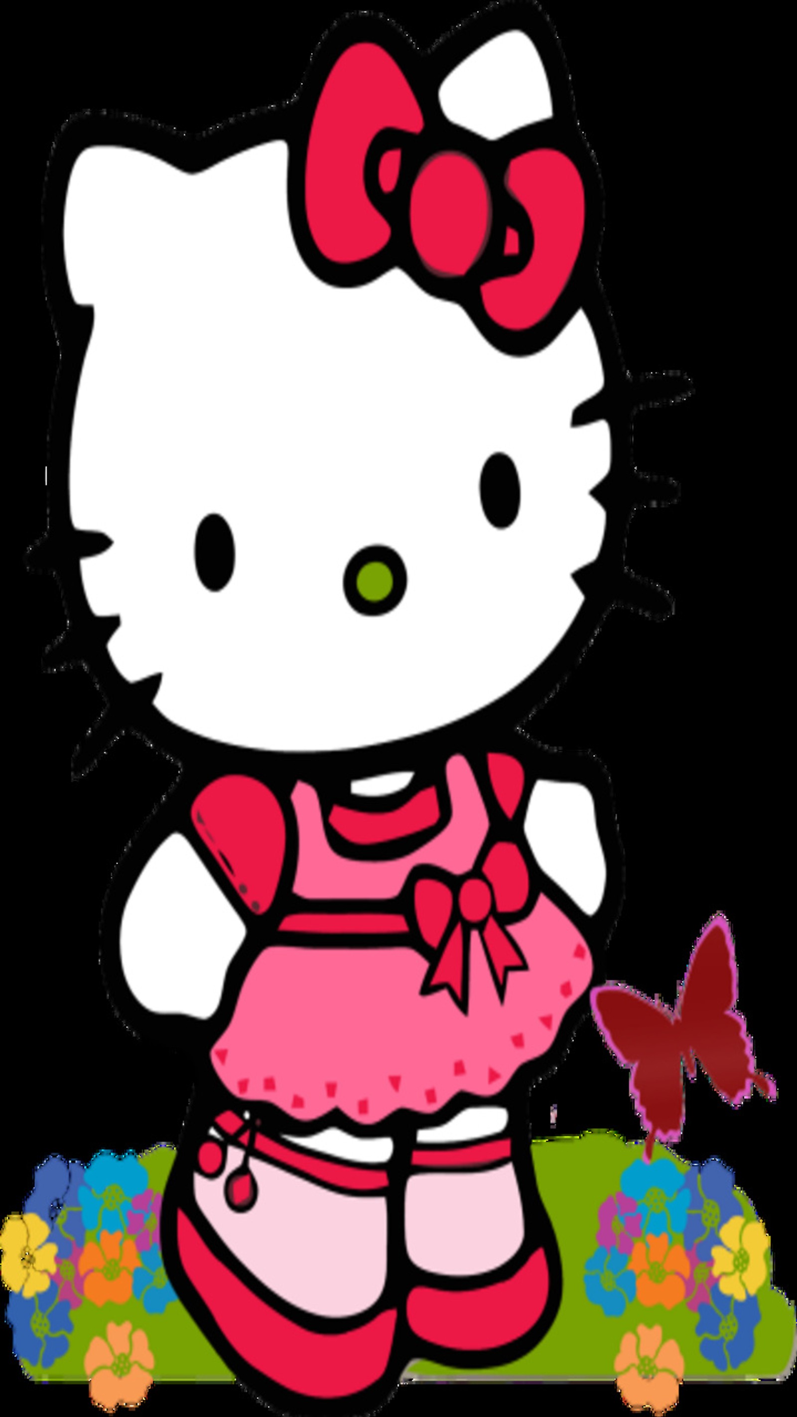 Téléchargez le fond d'écran des dessins animés, hello kitty