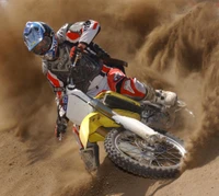 moto, motocross, race