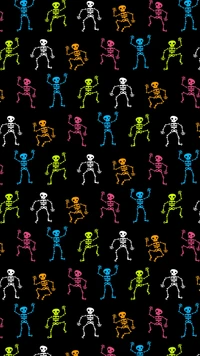 dança, skelly