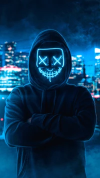 anonyme, hacker, sweat à capuche, hoodie guy mask, masque