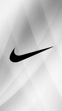 gris, logo, nike