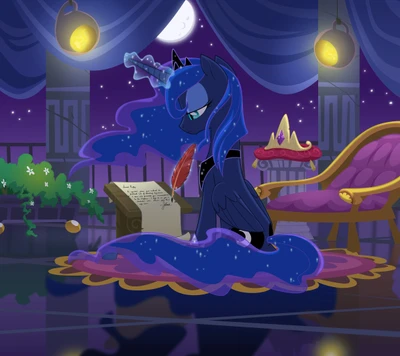 Reflexão da Luna: Uma Noite em Equestria