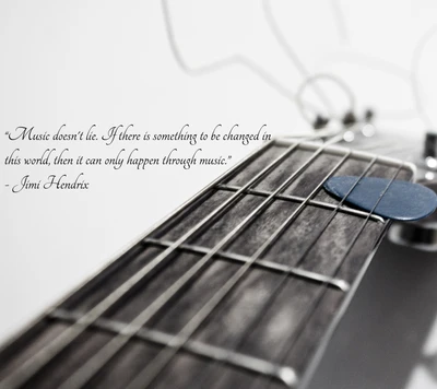 Music's Truth: A Jimi Hendrix Quote on Change