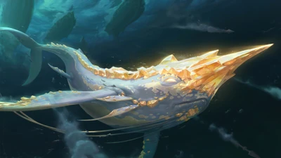 Golden Narwhal: The Mythic Leviathan of Legends of Runeterra