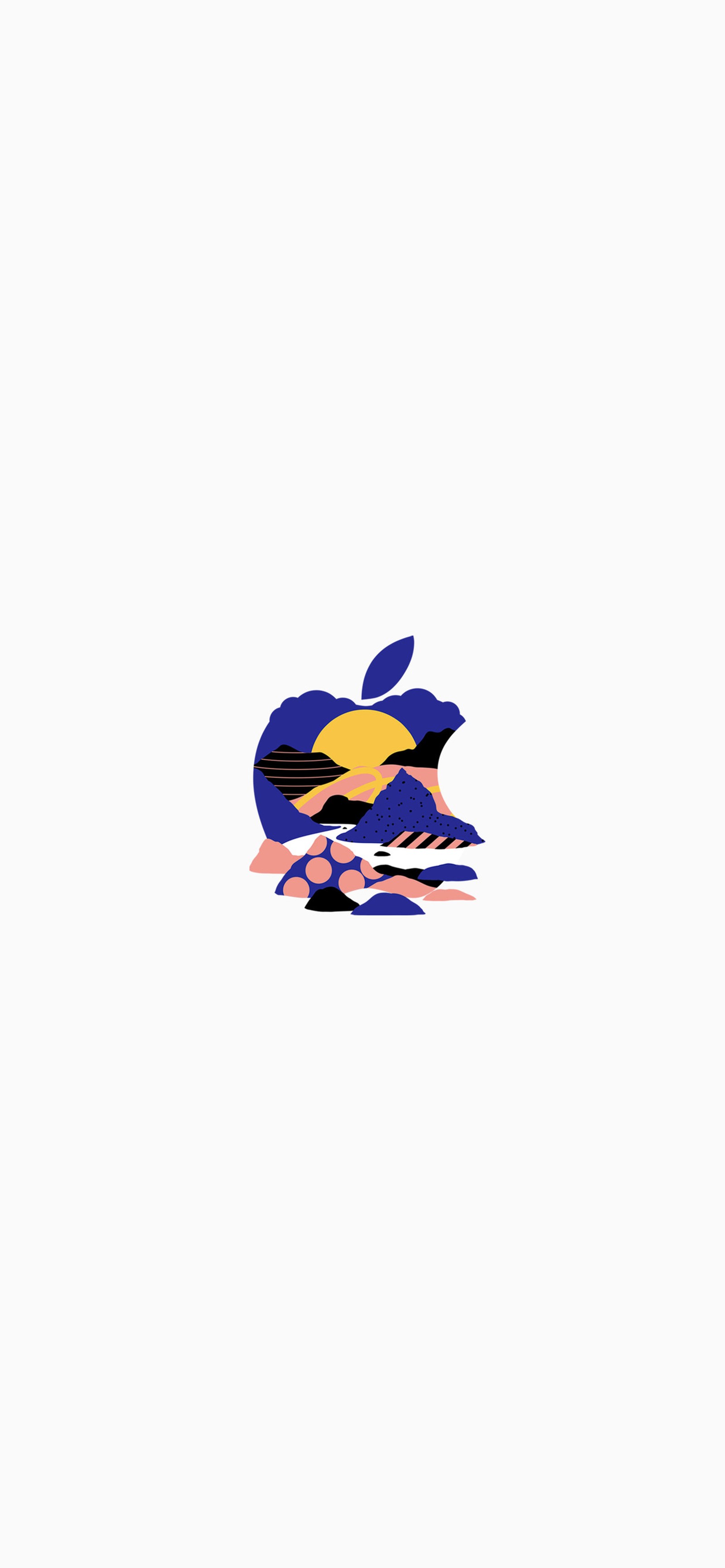 Hay una imagen de un pájaro volando en el cielo (manzana, iphone, evento de apple octubre 2020, manzanas, azul cobalto)