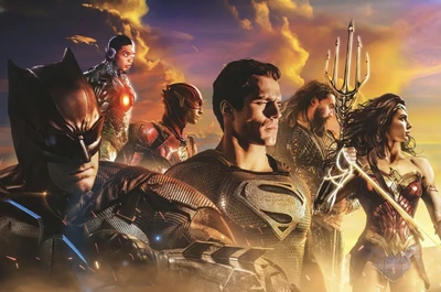 Exhibición épica de superhéroes de DC en La Liga de la Justicia de Zack Snyder