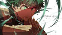 deku, izuku midoriya, boku no hero academia, my hero academia, anime wallpaper