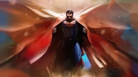 superman, batman, dc comics, superhéroe, arte