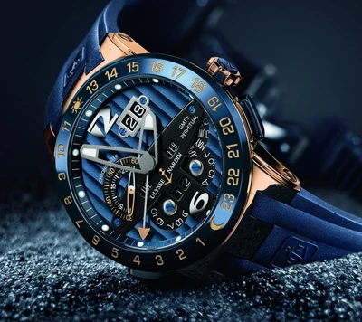 montre bleue, couleur, détail, haute technologie, tranchant