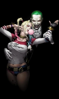 Harley Quinn et Joker : Une histoire d'amour chaotique