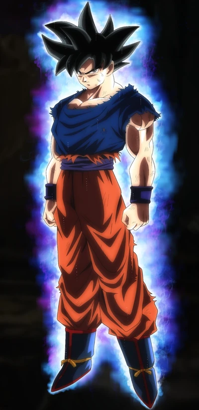 anime, dbs, dragonbalksuper, fulpower, goku