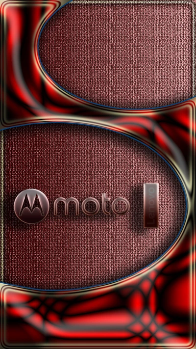 Fondo de pantalla Motorola Moto rojo genial