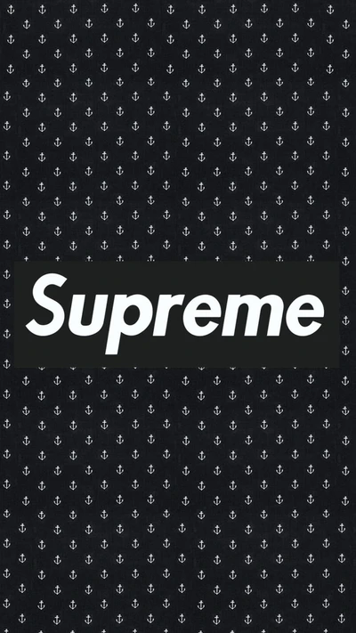 abstracto, ancla, negro, s8, supreme