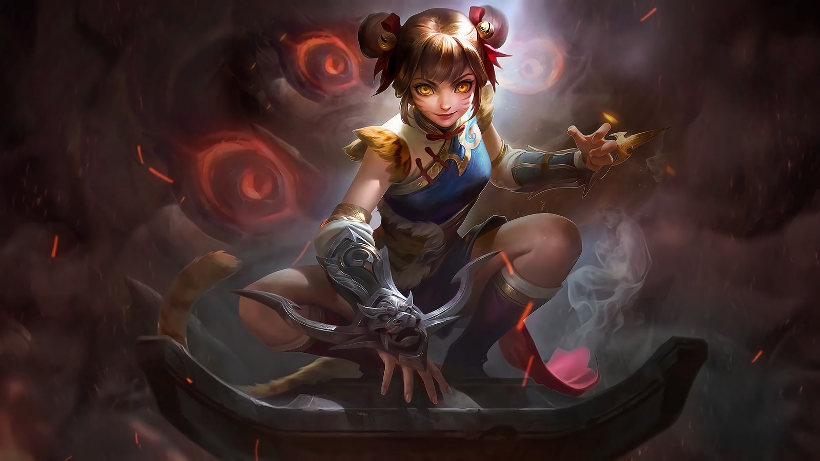 Lade spiel, mobile legends bang bang, tiradora Hintergrund herunter