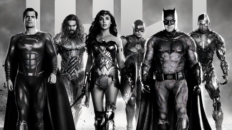 Постер фильма "лига справедливости" (лига справедливости, justice league, 2021, фильм, hbo max)