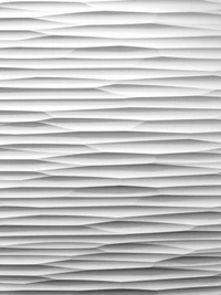 Lignes texturées dans des vagues de papier en niveaux de gris