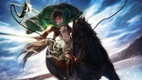 levi ackerman, attack on titan, shingeki no kyojin, anime wallpaper