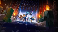 Epic Minecraft Dungeon Adventure: Heroes Battle Monsters in a Dark Realm