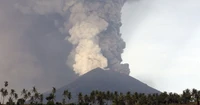 mount agung, volcano, volcanic ash, types of volcanic eruptions, volcanic landform