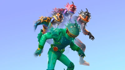 fortnite battle royale, fortnite, video game, moisty merman, skin