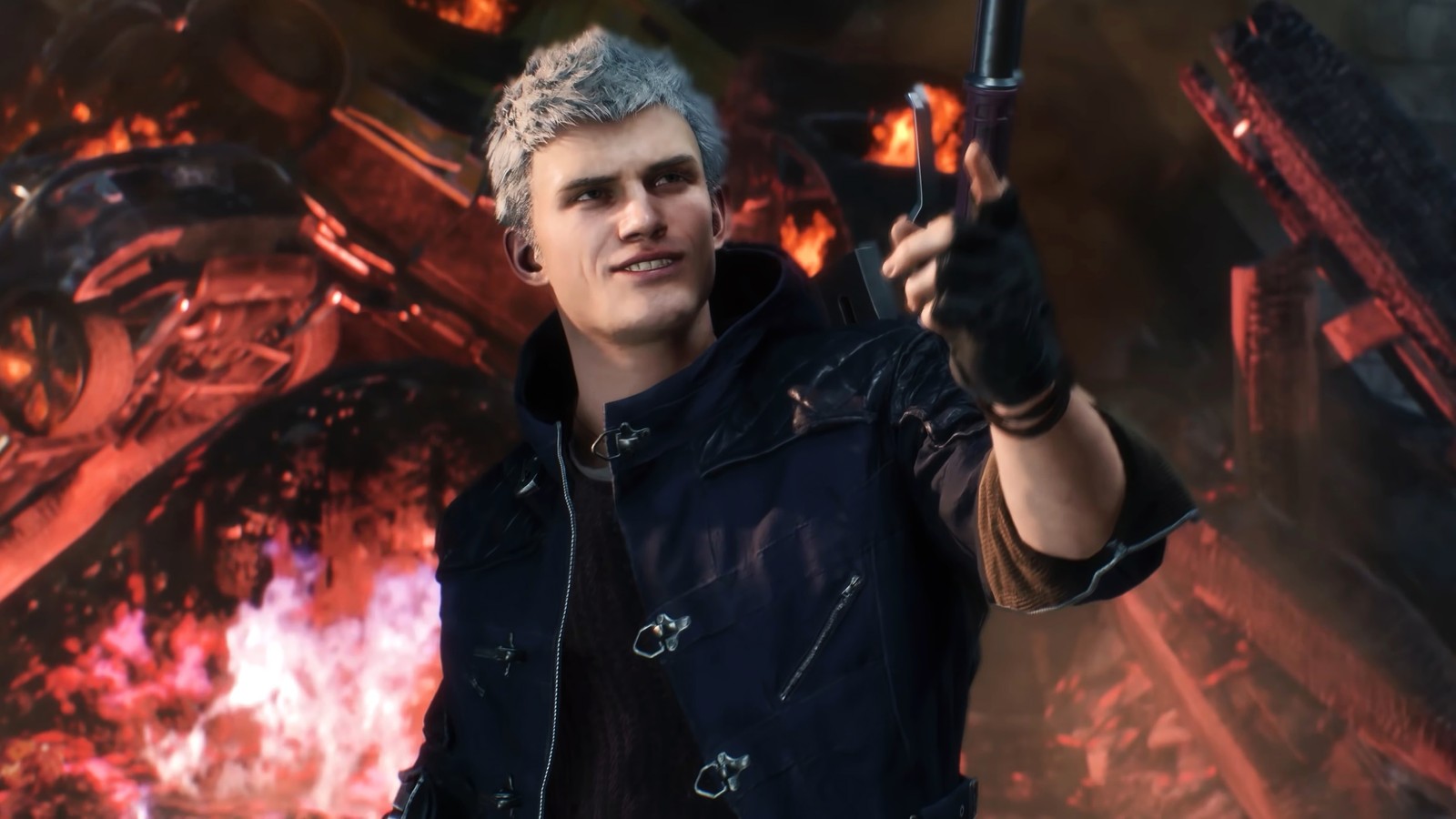 Скриншоты devil may cry (нерон, дьявол может плакать 5, devil may cry 5, видеоигра)