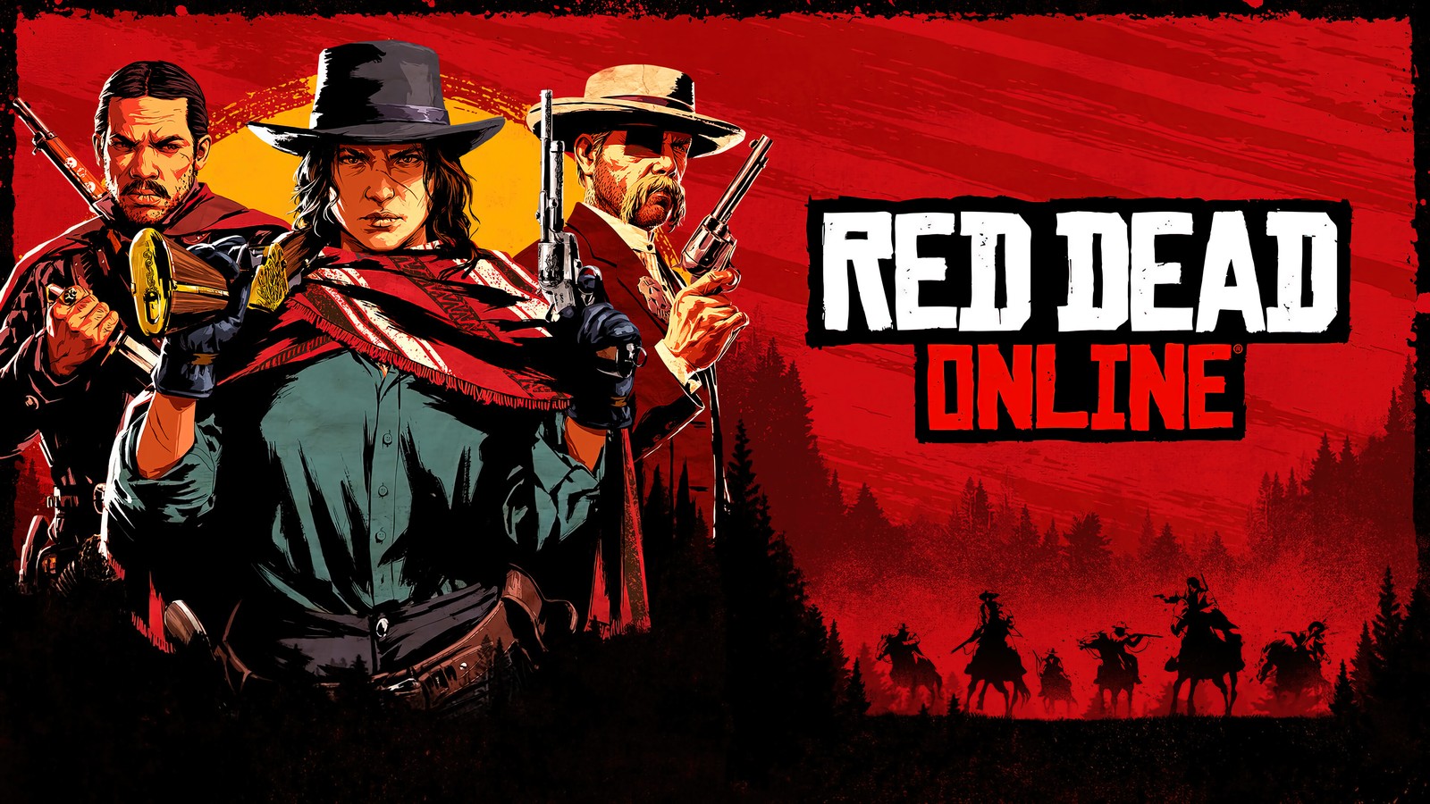 red dead online, video game wallpaper