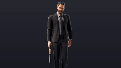 Personaje de Fortnite inspirado en John Wick