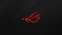 Asus ROG-Logo: Rot-Schwarzes Design für Gamer