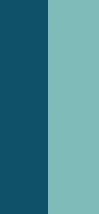 Lebendige Aqua- und Türkisfarbpalette inspiriert vom Design von iOS 14