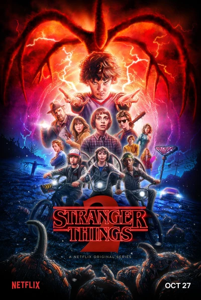 onze, affiche, saison 2, stranger things