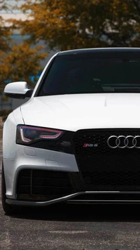 audi, neu, rotes auge, rs5