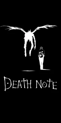 тетрадь смерти, death note, жнец, синигами