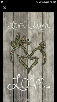 Camo Heart Embrace: Live, Laugh, Love