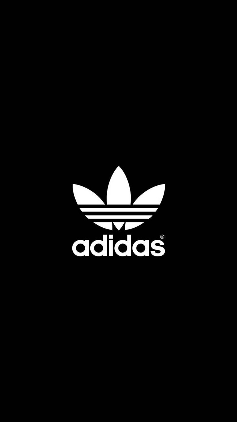 Логотип adidas на черном фоне (чёрный, алмаз, эйяд, eyad, замок)