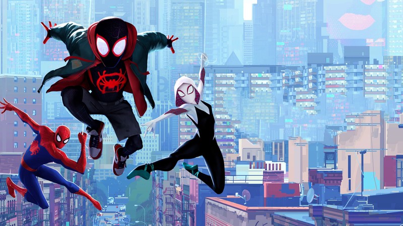 Человек-паук в мультивселенной (майлз моралес, miles morales, гвен паук, spider gwen, peter parker)