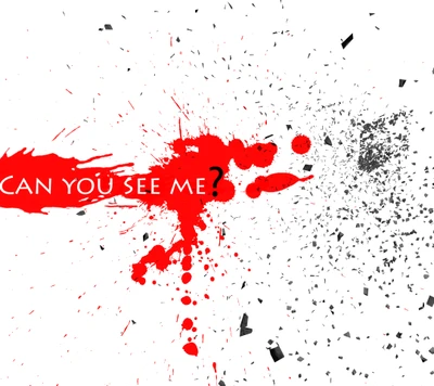 Can You See Me? - An Abstract Expression of Contrast