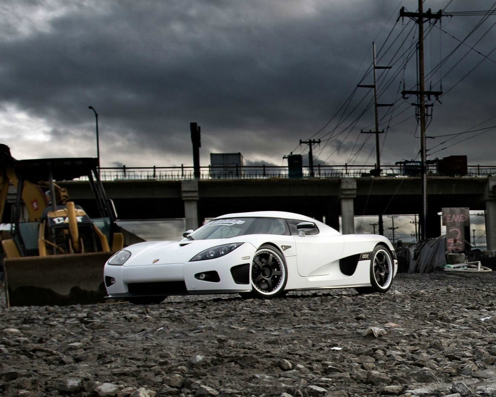 Baixar papel de parede koenigsegg, branco