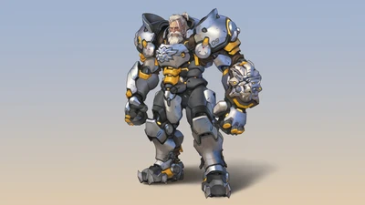 Reinhardt do Overwatch 2: O Cruzado Blindado