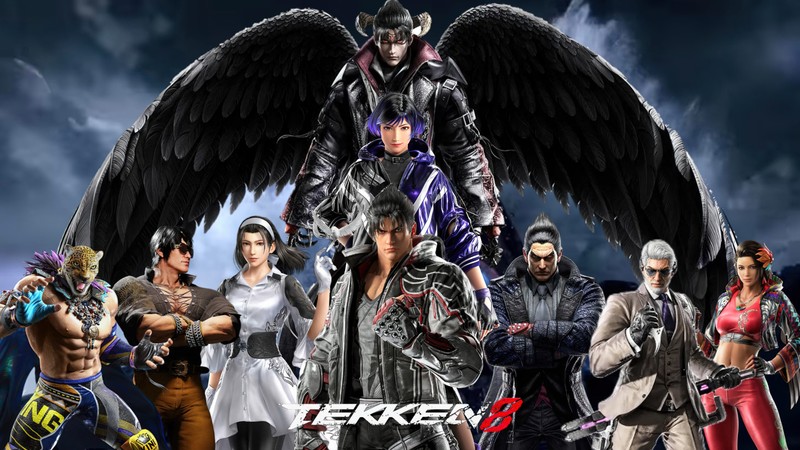 Новый персонаж tekkeno - герой в предстоящей файтинговой игре (tekken 8, арт персонажей, постер, игры, обои 4k)