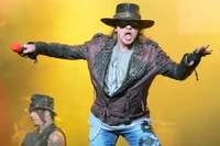 guns n roses, fun, performance, music artist, singer wallpaper