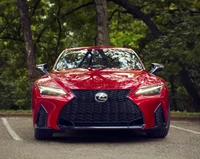 2021 Lexus IS 350 AWD F Sport em Vermelho Marcante