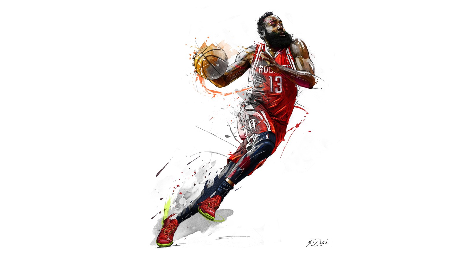 houston rockets, nba, basketball, basketball player, football player wallpaper