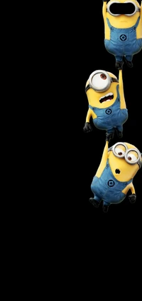 Minions en acción: personajes juguetones en la pantalla del Samsung S10