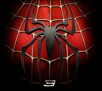 Spider-Man 3-Logo mit ikonischem Spinnenemblem