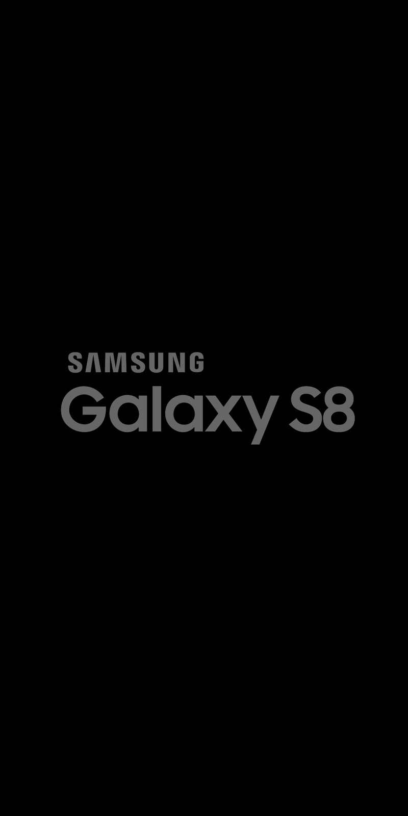 Крупный план черного телефона samsung s8 на черном фоне (аниме, anime, чёрный, смешной, любовь)